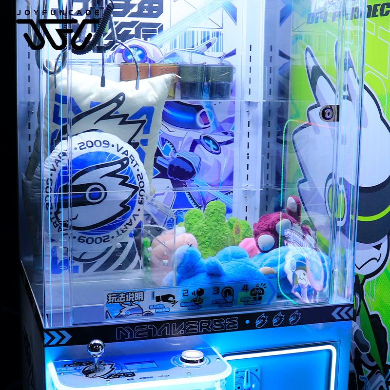 Remote Diagnosis LED Arcade Claw Machine, Strong Durability Crane Machine For Sale