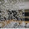 High Strength Tempered Silk Screen Glass Wall for sale