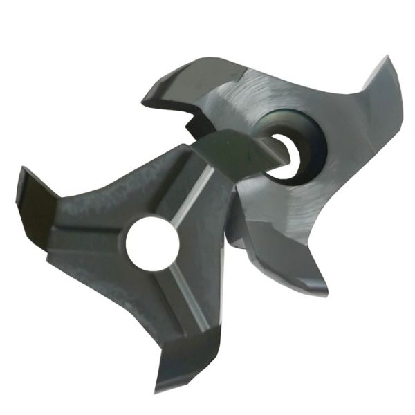 TiAlN Black Coating Cemented Carbide Inserts For Lathe Tool Cutter