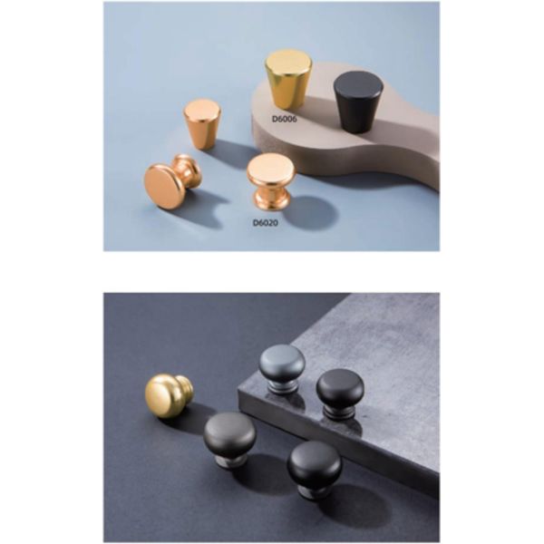 Hardware Textured Aluminum Alloy Handles Wardrobe Cabinet Drawer Door Pulls Knobs Furniture