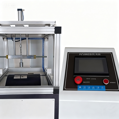 Skate Dynamic Durability Testing Machine PLC Touchscreen Control | Roller Skate Scooter Wheel Abrasion Fatigue Tester