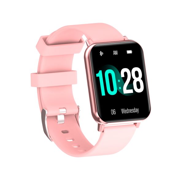 Black Waterproof Smart Watch Life Monitoring Assistant Voice Control Home Device
