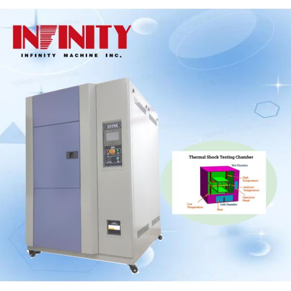 Air-cooled High and Low Temperature Impact Test Chamber for GB/T2423.2-2001 Laboratory Testing