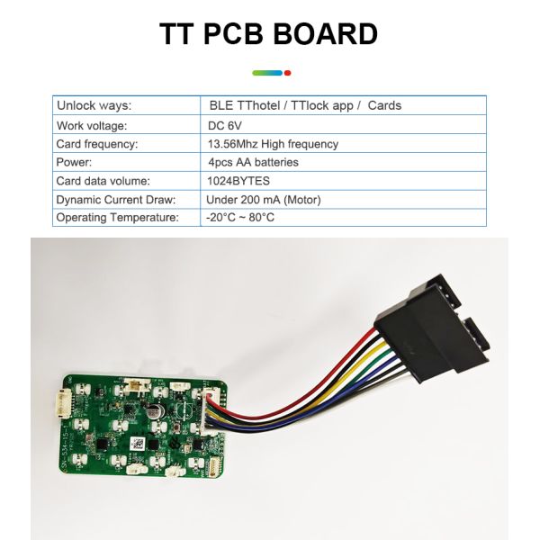TTM726 Smart password door Locks with TThotel / TTLOCK App