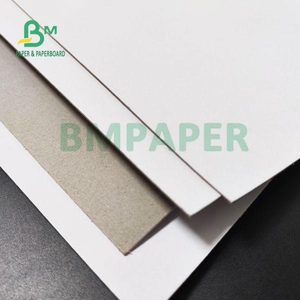 900g 1200g Coated Duplex Board White and Grey 31.5''  x 41.5'' Hard Stiffness