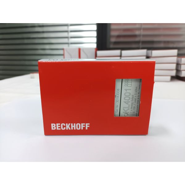 KL4001 BECKHOFF | Bus Terminal, 1-channel Analog Output, Voltage, 0-10 V, 12 Bit, Differential