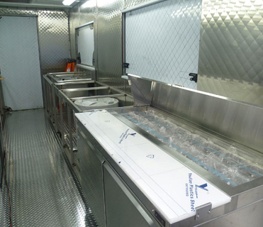 20ft Mobile Shipping Container Commercial Kitchen with Modern Design Style and Corten-A Customization