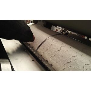 PVC Gilding Tablecloth Lace Making Machine Production Line