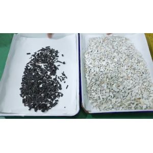 Recycling Plastic Particle Color Sorting Machine PP PET PVC Color Separator
