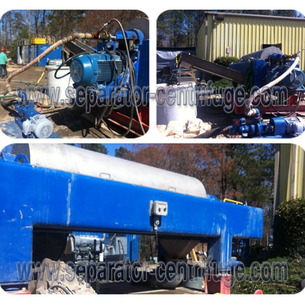New Designed Industrial Scale Drilling Mud Centrifuge with SS wet parts