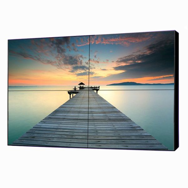 Narrow Seamless Bezel Wall Mount LCD Display 46'' 49'' 55'' 4K For Control Room