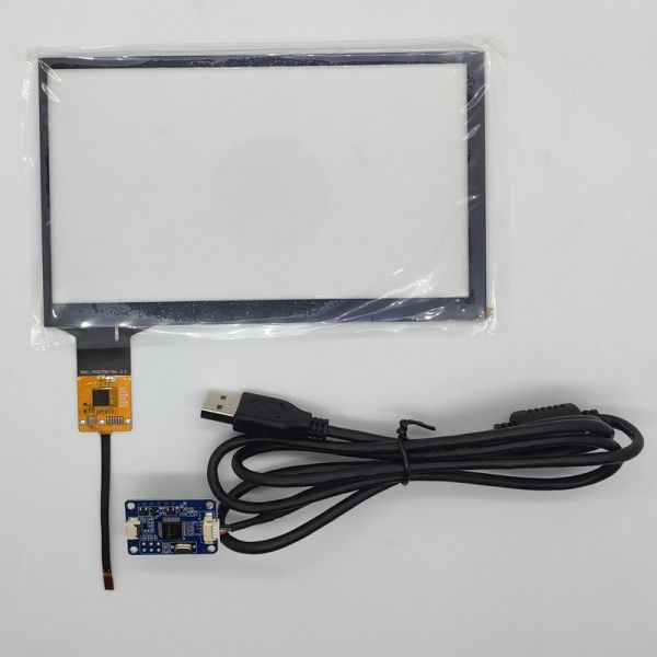 6pins USB Capacitive Touch Panel GT911 Five Point G+G Structure