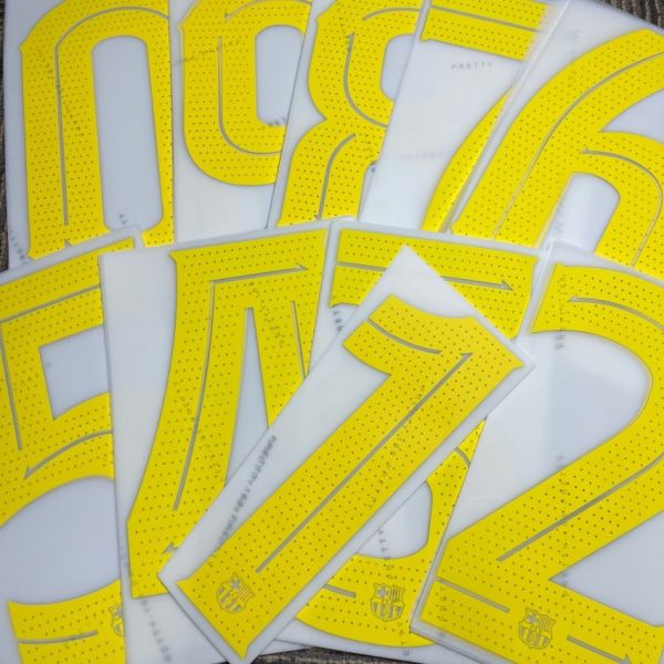 Multiple Colors Heat Transfer Logo