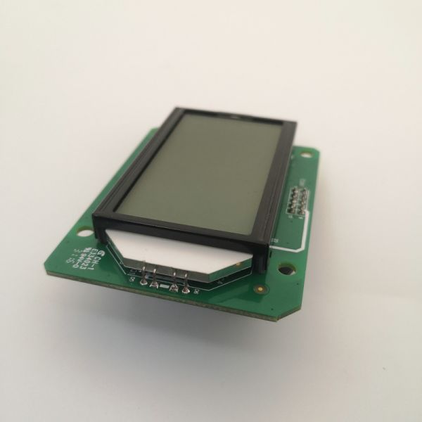 Lcd Genyu Monochrome Cob Design TN/HTN/STN/FSTN Display Modules 7 Segment Lcd Board 76*58 mm Display Size and Green LEDs