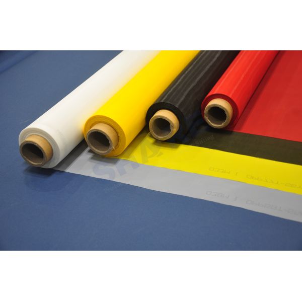 Yellow Screen Printing Bolting Cloth Mesh 120um 140 Mesh Low Elongation