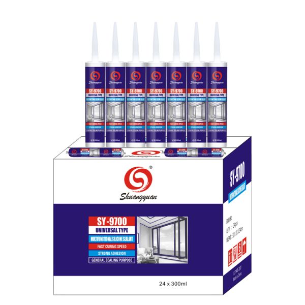 Weather Resistant Universal Silicone Sealant High Adhesion Weatherproof For Glass