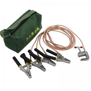 China Three phase 25mm Plug Construction Earth Wire Personal Grounding Wire Safety Tools on sale
