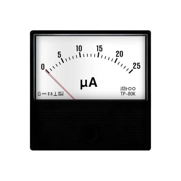 TP-80K 25μA Analog Microammeter