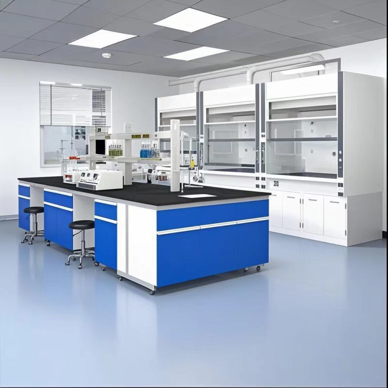Solid Core Laboratory Table Top Chemical Resistant / Heat Resistant Epoxy Resin Lab Countertops