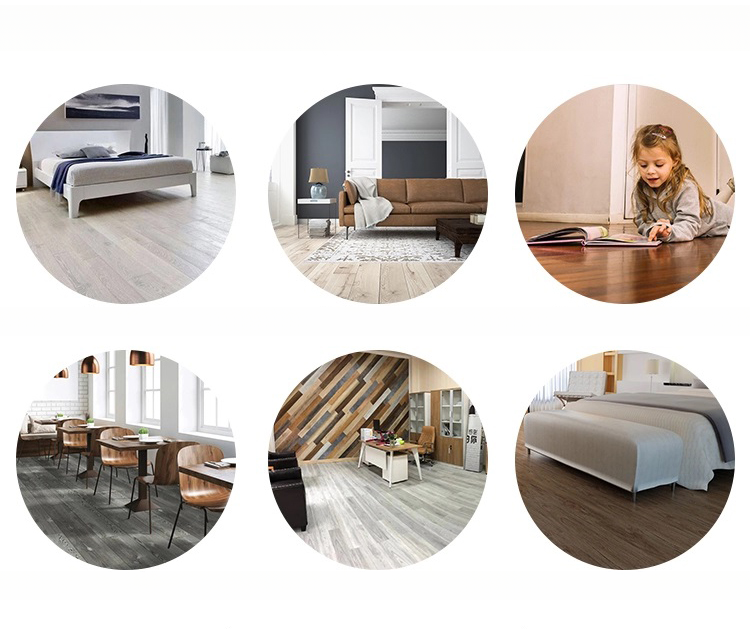 Unilin Click System Spc Flooring Easy to Clean and Maintain with 100% Virgin Material