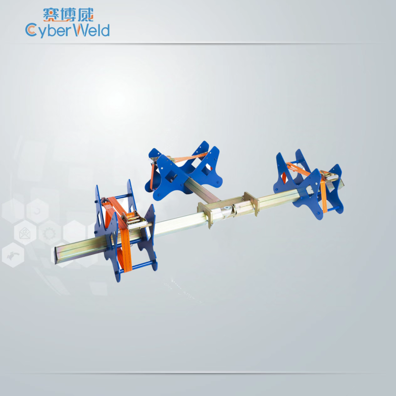 K Pattern Positioning Pipe Strap Clamp Kits 125mm - 500mm Electrofusion Tooling