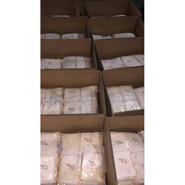 8x10 Fashion Cotton Drawstring Pouch Bag