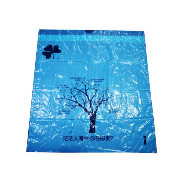 Leakproof Recyclable Reusable Bags Poly Drawstring Trash Bags