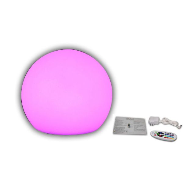 Plastic Material Mood LED Ball Lights Diameter 10 Cm With Remote Control