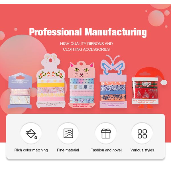 Gift Ribbon set custom for gift packing birthday merry Christmas ribbon 1 yard Luxury Christmas Ribbon