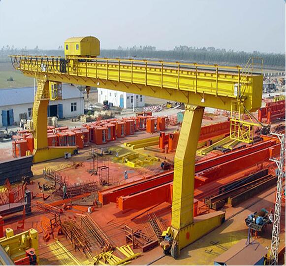 YT 3D Design drawing supply A-frame Rail Mounted Single Girder Gantry Crane,Goliath Crane