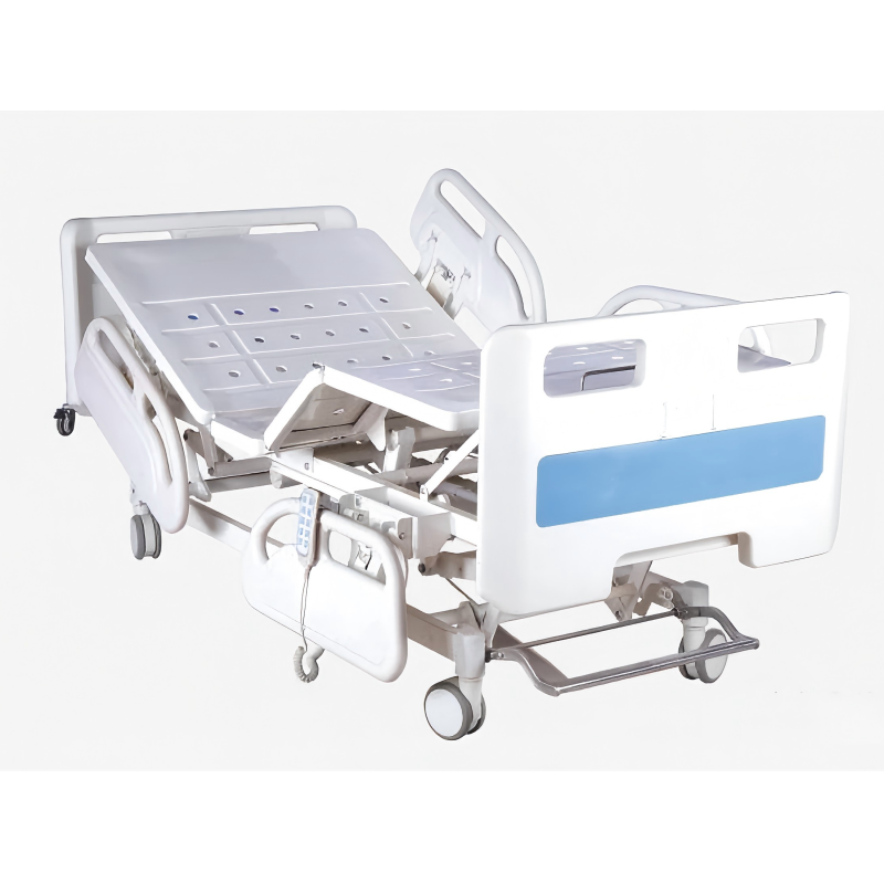 DH-Ⅱ Heavy-Duty Five-Function Electric Hospital Bed with 260kg Load Capacity, European Safety Rails, and Silent Lift