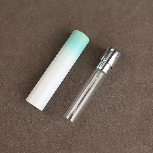 Engraving Surface 5ml 8ml 10ml Mini Empty Clear Spray Bottle Refillable Glass Perfume Sample Atomizer Tester for Perfume