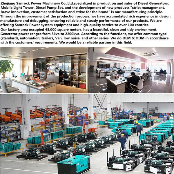 Silent Type Open Diesel Generator Industrial Generator Diesel High Performance Diesel Generator Set