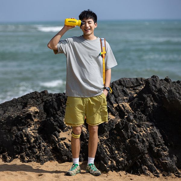 Cool 7A Antibacterial Moisture Wicking Quick Dry Breathable Couple Short Sleeve T-Shirt, Summer Outdoor Sports Casual Tee