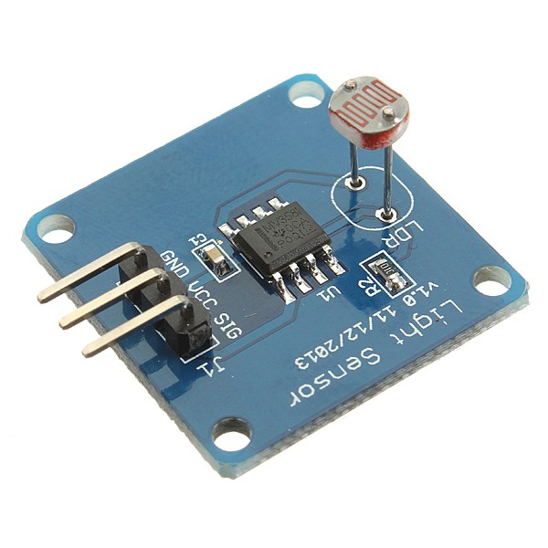 25mm Ceramic Pacakge Photoresistor Photoconductive Cell Light Dependent Resistor LDR 25528 With Light Resistance 10-20K