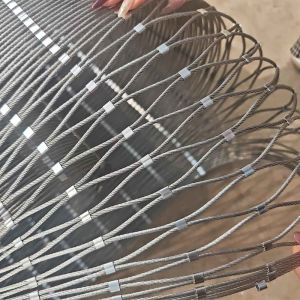 Wholesale Defensive Stainless Steel Rope Mesh Anti Drone Netting Antirust Treatment from china suppliers