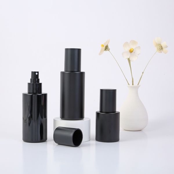 Unique Design 30ml 50ml 100ml Round Small Custom Refillable Empty Spray Glass Perfume Packaging Bottle with Box Luxury