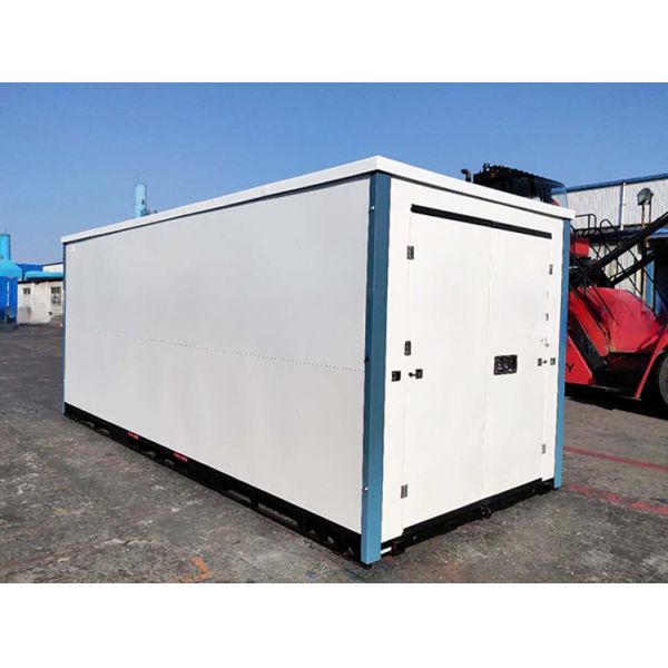 Workshop Storage Solution 16ft Foldable Self Storage Portable Sandwich Panel Container