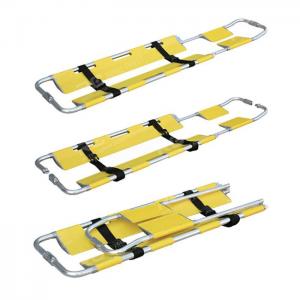 Wholesale First Aid  Ambulance Aluminium Folding Plastic Scoop Stretcher from china suppliers