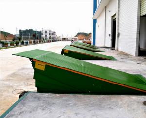 Wholesale Warehouse Loading Dock Lift Systems , 8 Ton Steel Yard Ramp Truck Dock Leveler from china suppliers