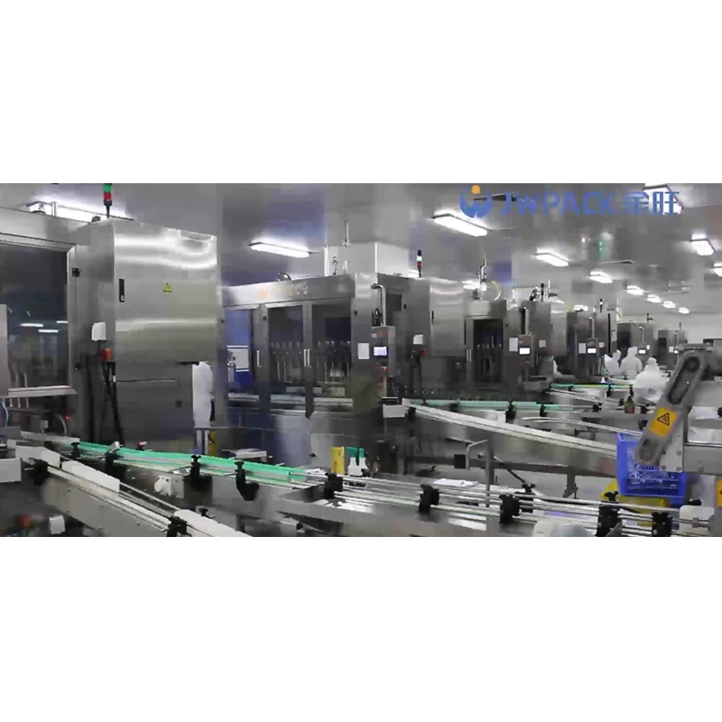Automatic Soap Detergent Dishwashing Piston Liquid Filling Machine 4 Head 100ml-1000ml