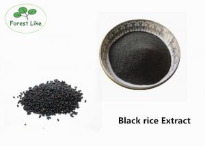 China Natural Black Rice Extract Powder 25% Anthocyanidins Eliminating Free Radical on sale