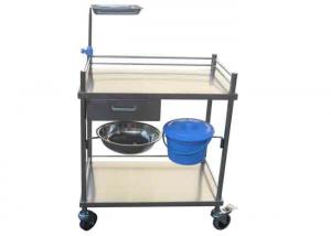 China One Drawer Stainless Steel Medical Trolley Treatment Cart Hospital Equipment (ALS-SS006) on sale