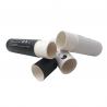 Disposable Paperboard Lip Balm Tubes Kraft Cylinder Packaging Custom Design for sale