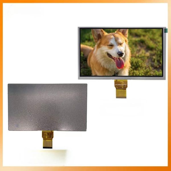 High Definition 9.0 Inch TFT IPS Full Viewing Angle RGB Communication Liquid Crystal Display With 1024*600 Pixels 50 PIN 18V