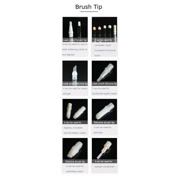 2ml 2.5ml 4ml 6ml Plastic Empty Custom Logo Nail Cuticle Oil Packaging Twist Pen With Brush Applicator