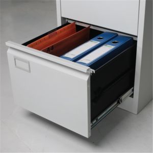 Thickness 0.5~1.0mm 4 Drawer Steel Filing Cabinet Metal Drawer Cabinet