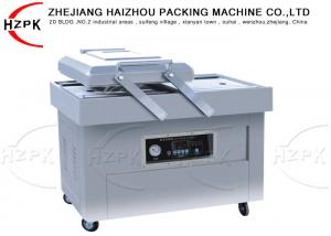 Wholesale 800 W Double Chamber Vacuum Packaging Machine , Industrial Food Vacuum Sealer from china suppliers
