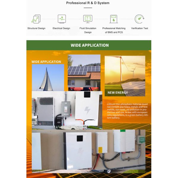 Multiscene BMS Residential Solar Power Systems With Wi Fi Module