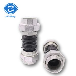 Wholesale Flexible Double Bellows Expansion Joint Flange Connection ZCH from china suppliers
